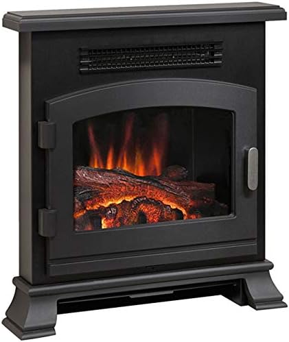 1471 BANBURY 2KW ELECTRIC INSET STOVE BLACK, "22.5"