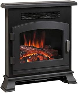 1471 BANBURY 2KW ELECTRIC INSET STOVE BLACK, "22.5"