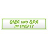 Kiwistar Oma e Opa con targa magnetica