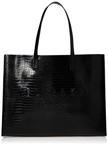 Ted Baker Women's Allicon Mock Crock Tote Bag, Black