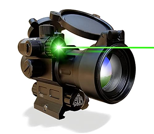 Aimpro Red Dot Sight with Green Laser Combo