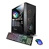 iBUYPOWER SlateMesh Gaming PC Computer Desktop SlateMeshA5N4601 (AMD Ryzen 5 7600, RTX 4060 8GB, 16GB DDR5 5200 Mhz, 500GB NVMe SSD, Windows 11 Home)