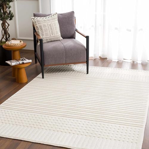 Hauteloom Rhun Living Room, Bedroom Machine Washable Area Rug -