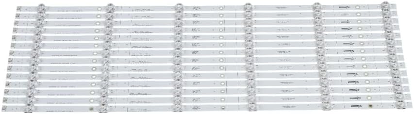 14pcs LED Backlight Strips Replacement for Hisense SVH750A76 75R6E3 75H6570G 75E3D 75H6510G 75A6G
