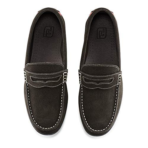 Footjoy Men's Club Casuals-Previous Season Style Brown 7 M Sneaker, Chocolate Suede, Us #TOP2