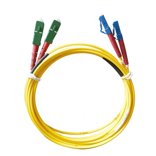 Rallonge fibre optique LC/UPC-SC coudé résout blocage meuble TV 2M