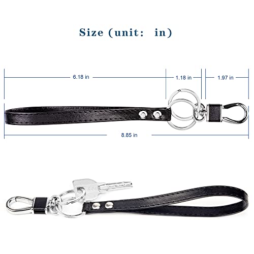 image for Amazon Essentials Keychain - Lanyard Keychain with Detachable Alloy Me