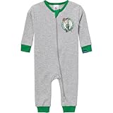 Gerber Unisex Baby NBA Team Footless Pajamas, Boston Celtics, 24 Months