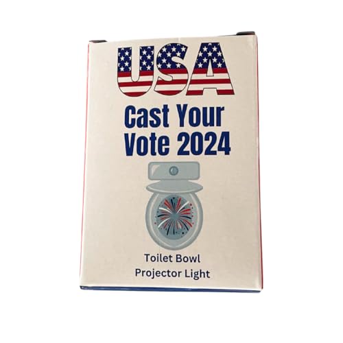 Image of Trump Biden Toilet Light Projector with High Definition Images, Funny Gag Gift for Adults.