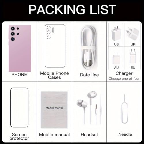 Unlocked Phone C24 Ultra Android Phone 8GB+256GB Large Storage Smart Phone — view 7