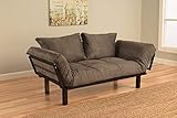 Best Futon Lounger Sit Lounge Sleep Smaller Size Furniture is Perfect for College Dorm Bedroom...