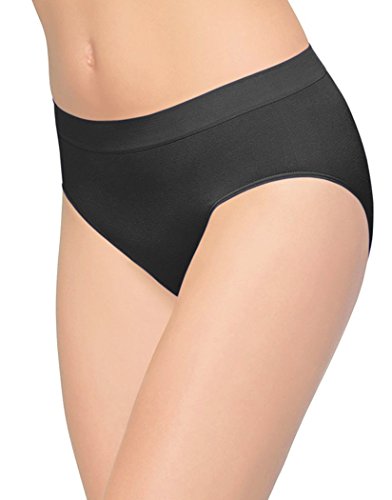 Wacoal Womens B-Smooth Panty Briefs Underwear, Black, Large Us #TOP25