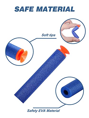 Toy Foam Blasters M416 & Toy Gun With 40 Soft Bullet Shell Ejecting, Outdoor Shooting Game For Boy Kids Adults 35 Inches (Blue) #TOP5