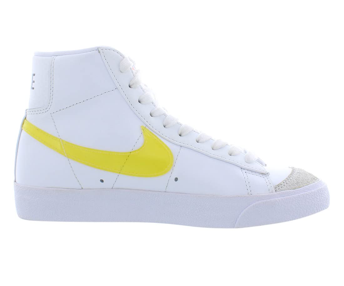 Nike W Blazer Mid '77 EWT para mujer, Blanco Amarillo Opti, 6