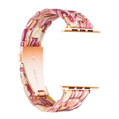 Image of Light House Apple Watch Bands-Fashion Lightweight Resin iWatch Bands for Women Men 38mm /40mm /41mm /42mm(Series 11 10), 49mm /46mm /45mm /44mm /42mm(S 3 2 1), Compatible with Apple Watch Series 11 SE 10 9 8 7 6 5 4 3 Ultra