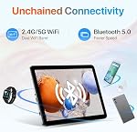 UMIDIGI Tablet G1 Tab 2025, 8(4+4) GB+64GB 1TB Expand, 5G/2.4G WiFi, 10.1 inch HD Tablet with Quad-Core Processor up to 2.0 GHz, 6000mAh, Dual Camera, BT, 1280 * 800 Touch Screen