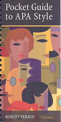 [Pocket Guide to APA Style] (By: Robert Perrin) [published: November, 2008]