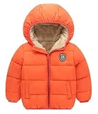 Happy Cherry Kids Winter Coat Baby Boy Girls Jacket with Hood Clothes Warm Down Light Outwear Jacket