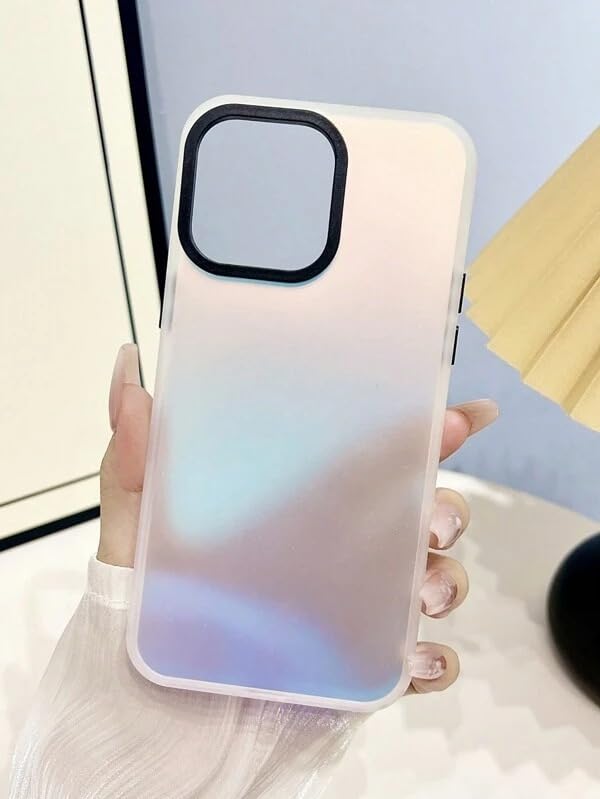 Image of Hupshy Back Cover for redmi 12 | Polycarbonate Unicorn Rainbow Designer Printed Hard Back Covers for Redmi 12 - (Multicolor)