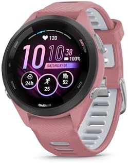 Garmin Forerunner 265, Smartwatch per la corsa, 46mm, GPS multi-b...