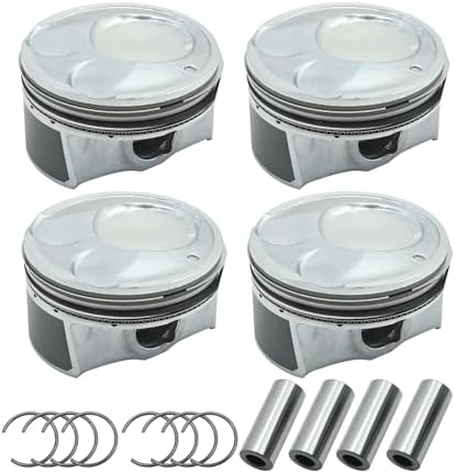 Kit de Pistões, Pinos e Anéis de Motor Hoypeyfiy para Hyundai Elantra, Tucson e Kia Soul/Forte 2.0L – Conjunto com 4 Pistões