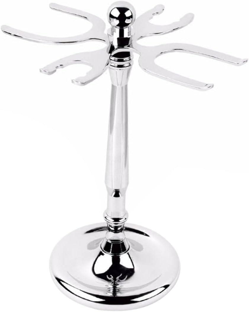 Didiseaon Razor Stand Organizer Shaving Brush Holder Beard Care Tool for Bathroom Storage Keeps Brushes Dry and Extends Lifespan for Men