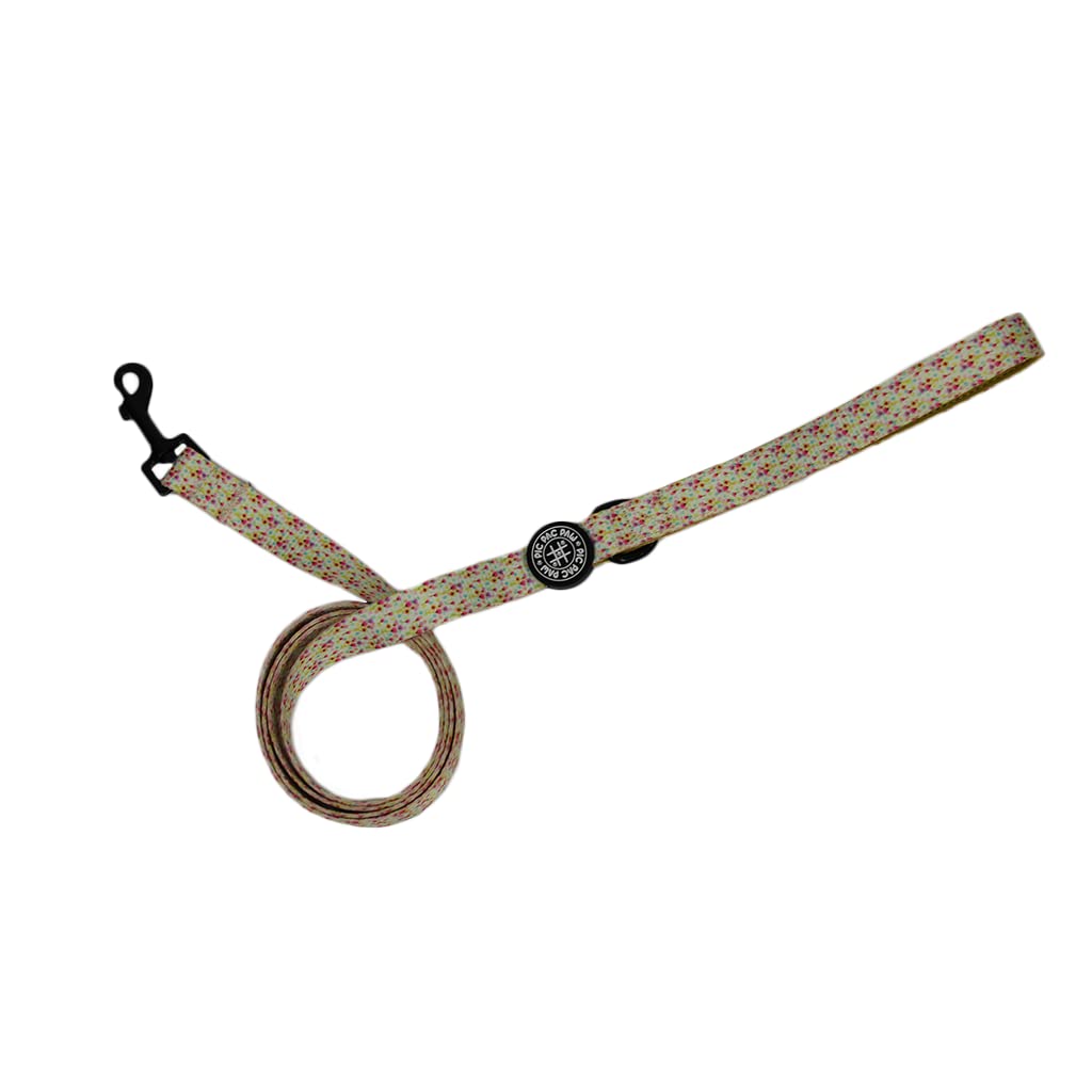 PIC PAC PAW- Magic In Bloom Collection- Dog Leash- 5 Feet/ 150 cm long, Strong and Durable Padded Handle leash for Small, Medium and Large Dogs…