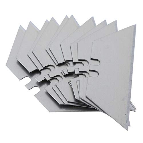 image for JTIEO Utility Knife Blades 300-pack SK5 Steel with Plastic Box Standar