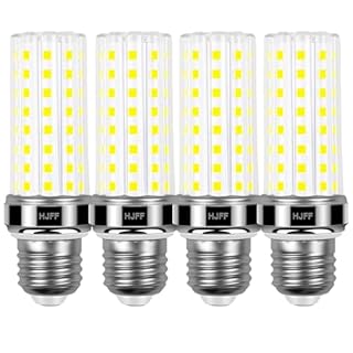 4pcs LED Light Bulb 200w Equivalent 2500 Lumen 6000K Cool Daylight White 20W E26/E27 Base Non-dimmable Ceiling Fan Led Light Bulb for Home Garage Warehouse Indoor Outdoor Led Corn Bulb