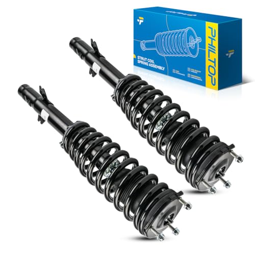 Image of PHILTOP Front Complete Struts Assembly with Coil Spring For 2009-2013 Mazda 6 172568 /172569-Quick Loaded Suspension