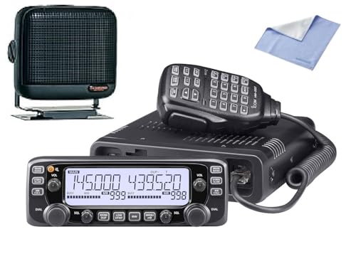 ICOM IC-2730D 144/430MHz�f���A���o���h FM 50W �g�����V�[�o�[ �O���X�s�[�J�[�Z�b�g�i12V�ԗp�j24V�Ԃ�DC-DC�R���o�[�^�[�K�v