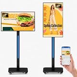JASZDOT 32 Inch Digital Signage on Wheels