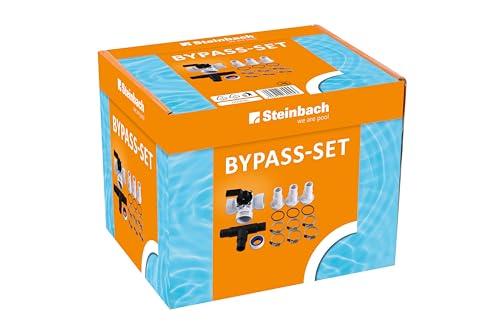 Steinbach Bypass-Set mit 3-Wege-Ventil, Anschluss Ø 32/38 mm, 060045