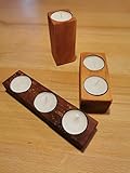 Para 6 velas de té en tamaño estándar aprox. 38 mm
