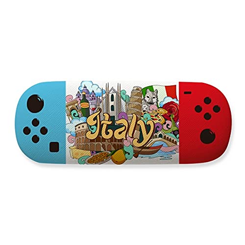 Étui de rangement pour lunettes de jeu Italie Milan Pise créatif