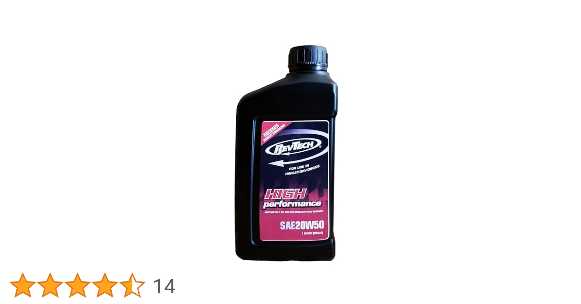 Amazon | REVTECH(レブテック) エンジンオイル SAE20W50 946ml(1