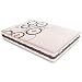 Baldiflex - Colchón Noches de Plata 135x190cm - 2 cm Viscoelástica y 23 cm Espuma, Altura 25 cm Tejido Certificado Sanitized 3D Transpirable