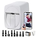 【3D NAIL ART PRINTER】Our nail art printer combines printing technology and nail art technology, and can print any pictures and photos on nails. In 10 seconds, you can print nail art that cannot be done by hand, including photos, cartoons, text, etc., and present original and beautiful images in high definition