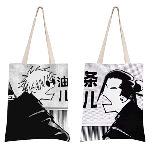 Bolsa Tote Anime Jujitsu Manga FEELMEM miniatura 1