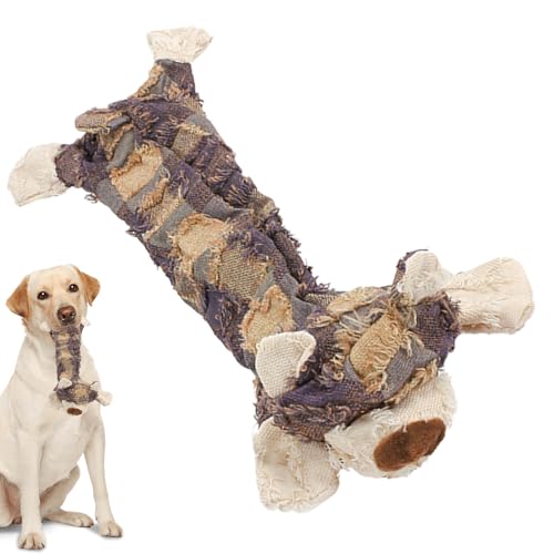 Giocattoli da masticare per cani, peluche a forma di orsetto che squittisce, per la dentizione, per addestrare la noia, casa, soggiorno, camera da letto, giardino, cortile, viaggi, andare a letto