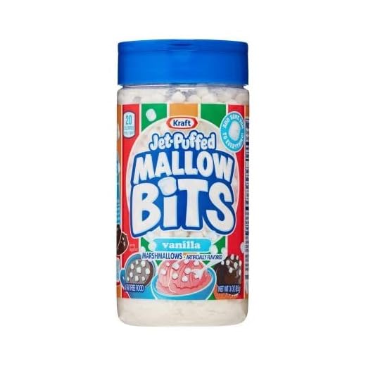 Kraft Jet-Puffed Mallow Bits Vanilla Marshmallows (Pack of 4)