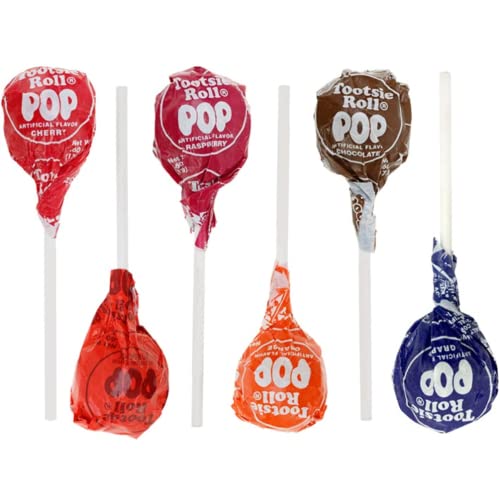 Tootsie Roll Pops Bulk, 2 Lbs, Tootsie Pop Individually Wrapped, Great For Treat Bags, Halloween, Classrooms, Activities And More #TOP4