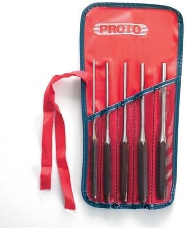 Proto J48005L Long Drive Pin Punch Sets - set punch long pin 5 pc