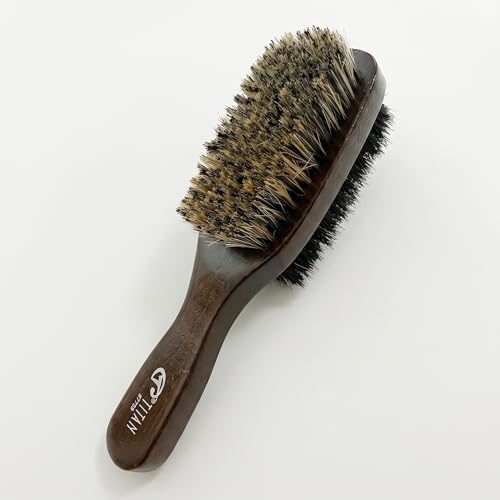 TITAN Double-Sided Wave Brush with Soft and Firm Bristles