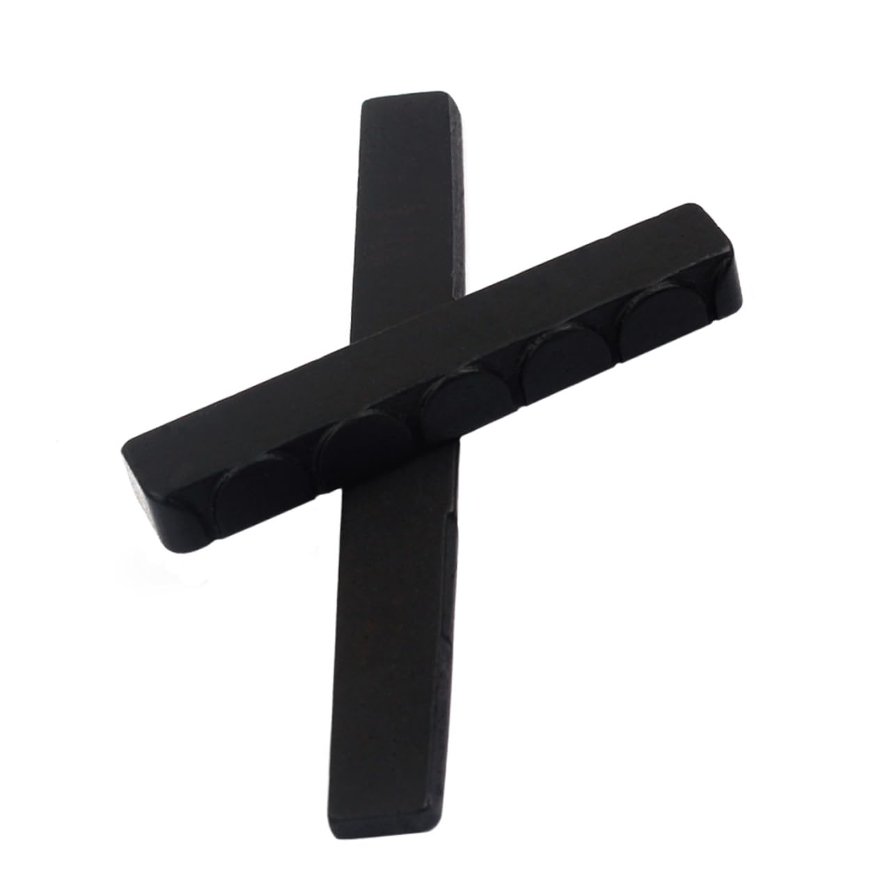 ifundom Ebony Pillow Guitar Nut Saddle Acoustic Accessory Guitar Replacement Parts Buffalo Bone