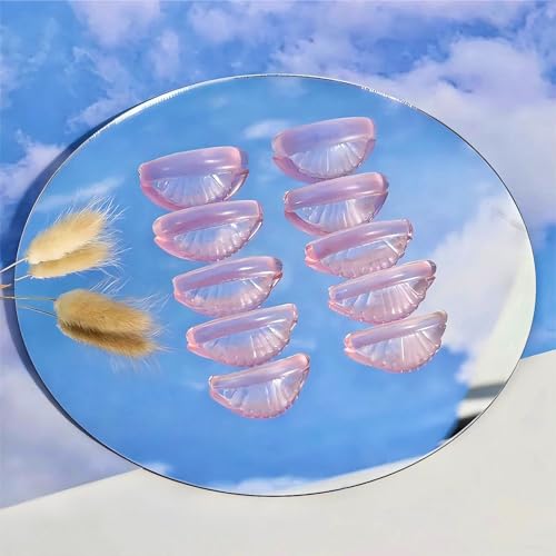 Liber Beauty Korean Lash lift Pads Shields 2026 New No glue Eyelash Lifting Shield Self Sticky Lash Perm Rods Lami Lamination Roller U Curler Pad Soft 5 Size Air Bubble Silicone-Light Weight Guard