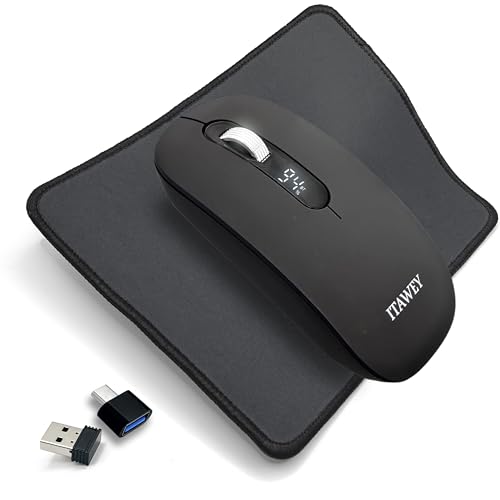 ITAWEY Bluetooth Mouse & Pad Combo - image 1