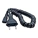 Produktbild Braun Anschlusskabel spiral schwarz für Braun Herrenrasierer