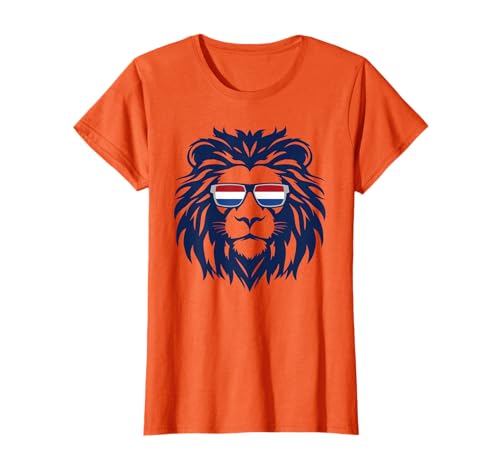 Drapeau néerlandais Lion, Pays-Bas. Hollande néerlandaise, orange T-Shirt
