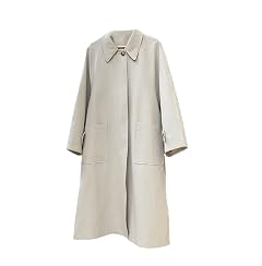 Womens Long Trench Coat Spring Temperament Trenchcoat Autumn Female Windbreaker Loose Overcoat
